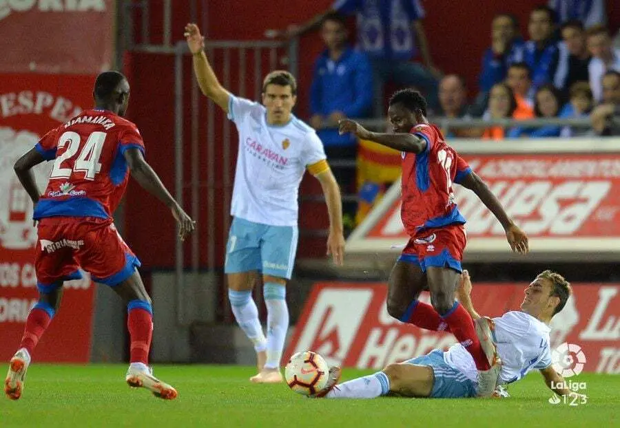 Zapater en Los Pajaritos. | Foto: La Liga