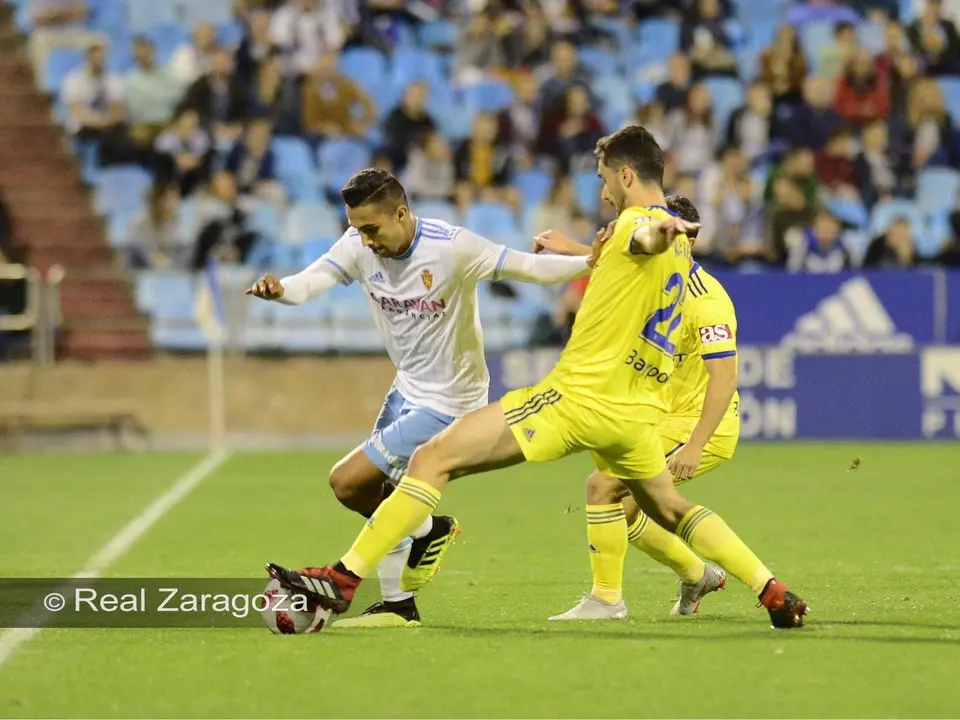 El C&aacute;diz elimin&oacute; esta temporada al Real Zaragoza de la Copa del Rey tras ganar 0-1 en la Romareda | Foto: Real Zaragoza