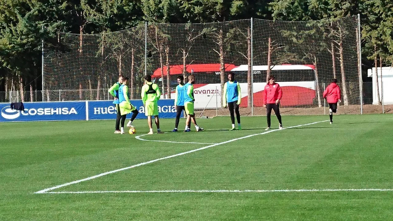 Imagen de un entrenamiento | Foto: Carlos F. Reyes (SPORTARAGON)
