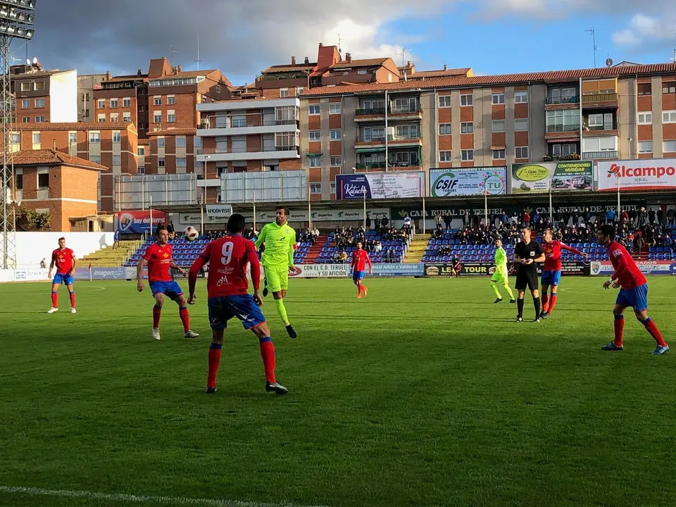 El CD Teruel se enfrenta en casa al Ontinyent CF con el marcador igualado |Foto: Raquel S&aacute;nchez