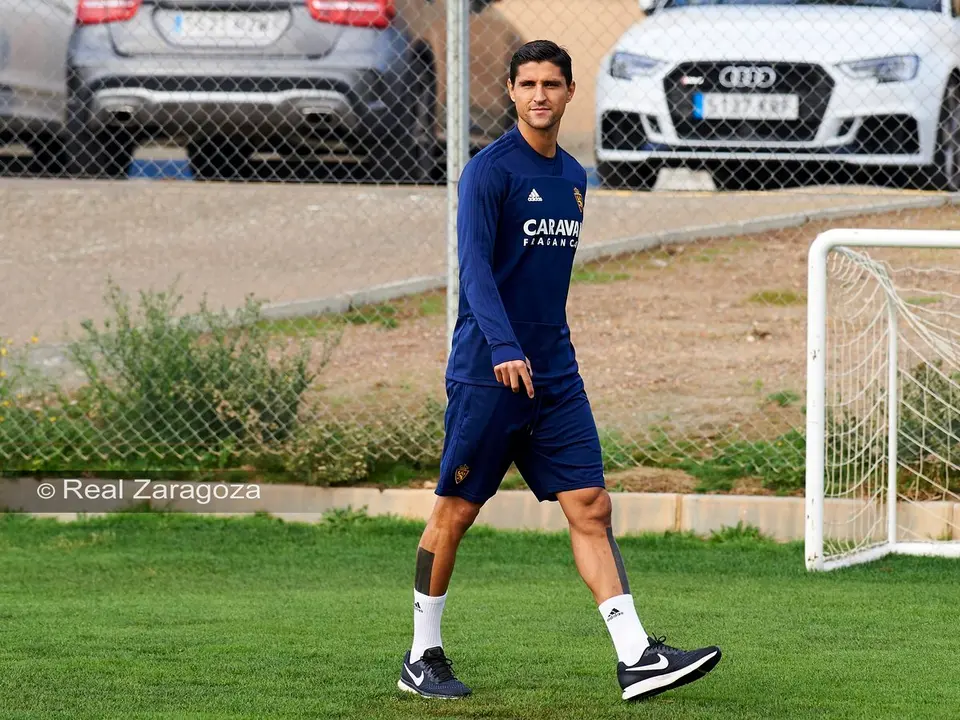 Grippo ha sido operado de su lesi&oacute;n de rodilla. | Foto: Real Zaragoza