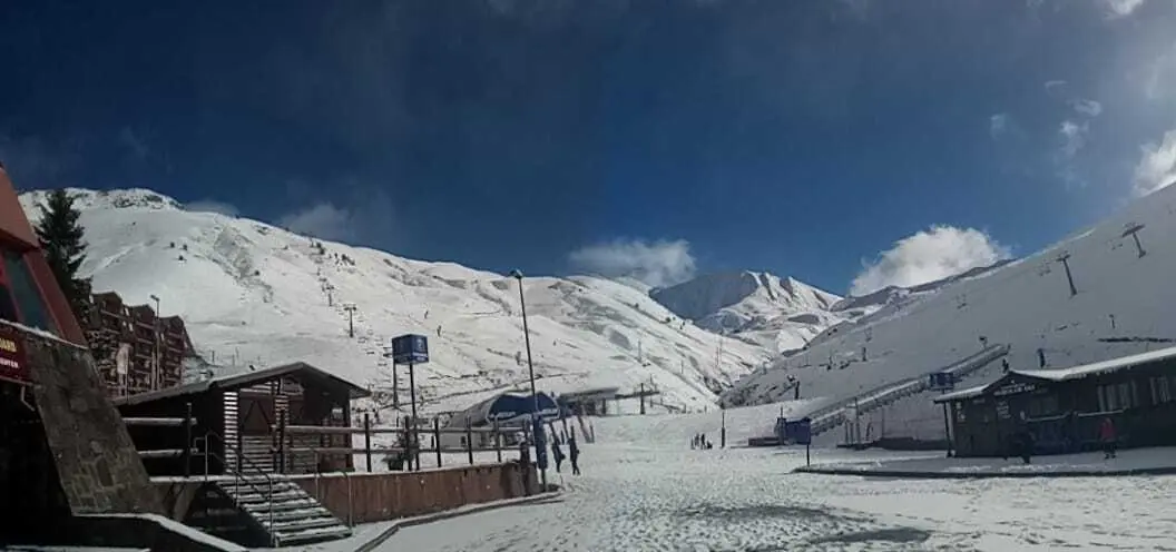 Imagen de la base de la estaci&oacute;n de Ast&uacute;n del pasado 29 de noviembre.