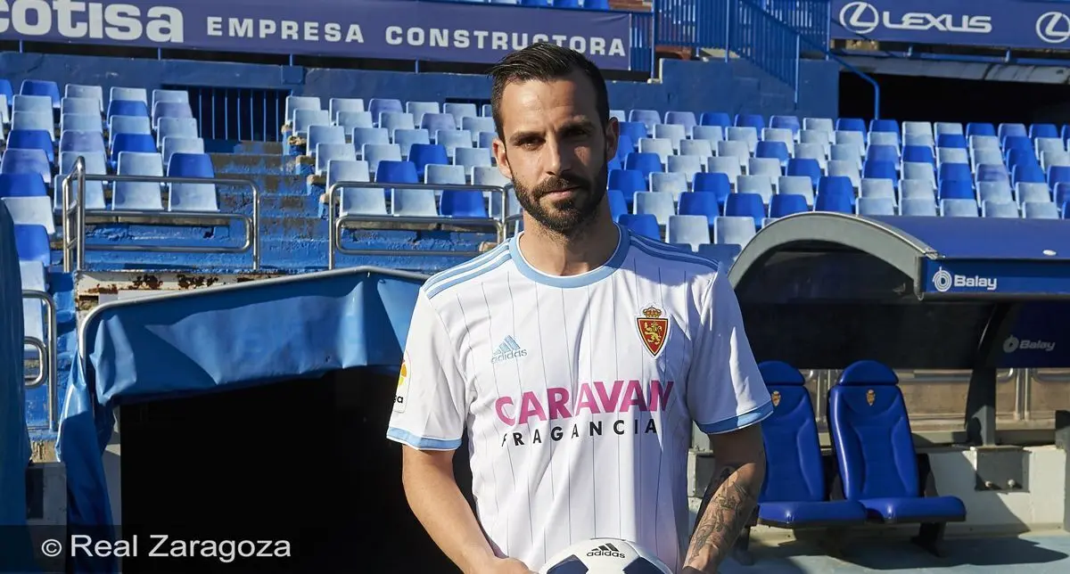 Guitian en su presentaci&oacute;n | Foto: Real Zaragoza