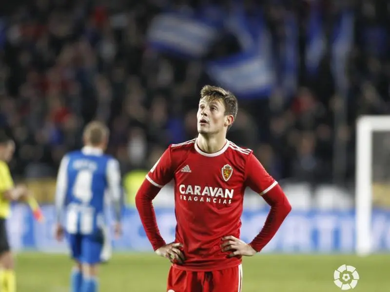 Gual se lamenta del resultado en Riazor. | Foto: LFP