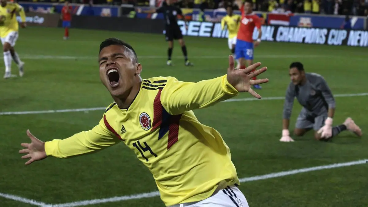 'Cucho' vio puerta en su debut con la absoluta de Colombia | Foto: AS