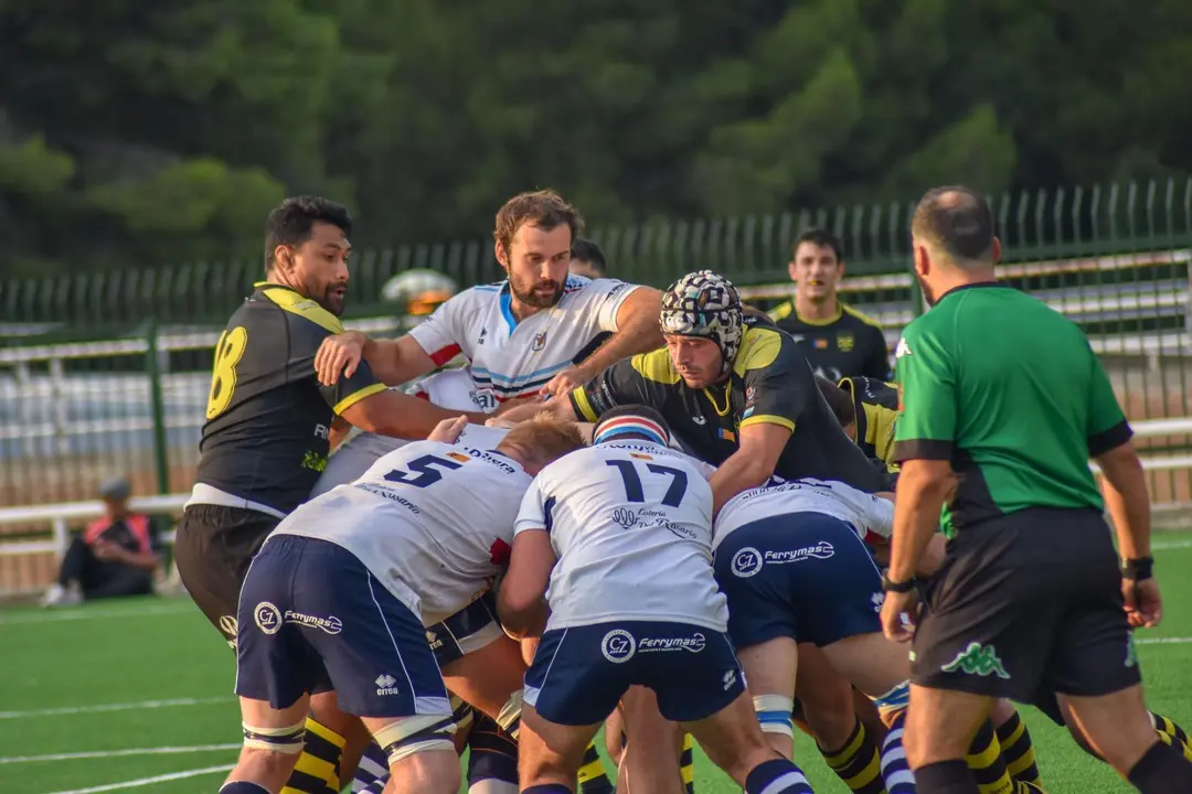 Momento del partido de la primera vuelta. Foto: Susana Soto