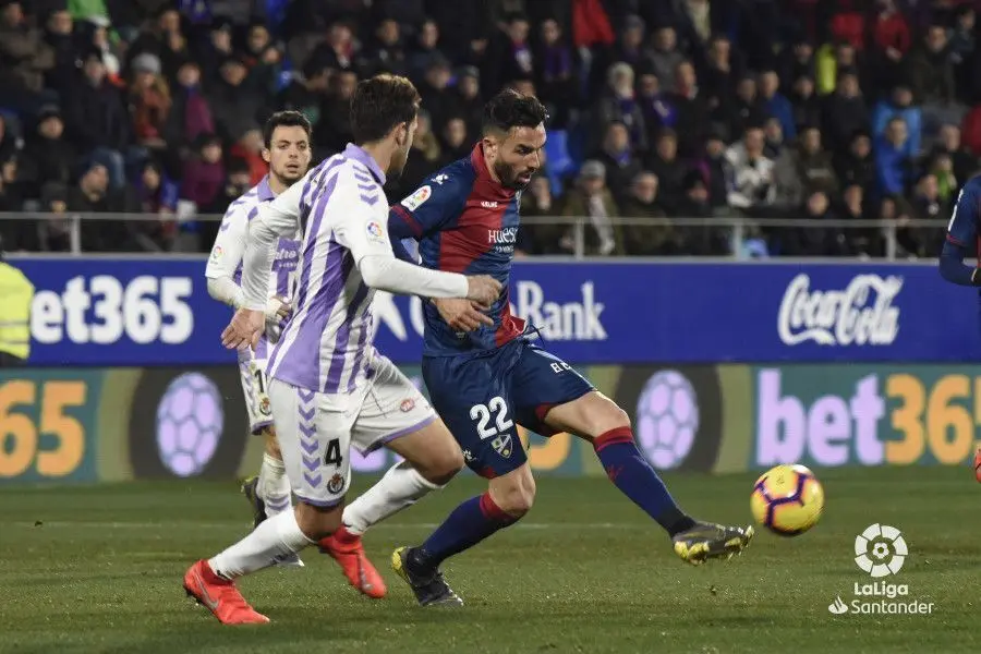 Gallego abri&oacute; la lata de la goleada azulgrana ante el Valladolid | Foto: LaLiga