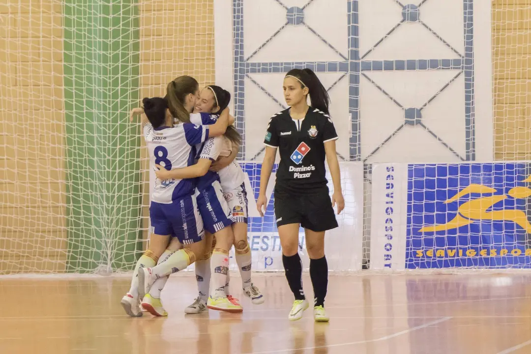 El equipo celebra un gol. Foto: Roc&iacute;o Faci