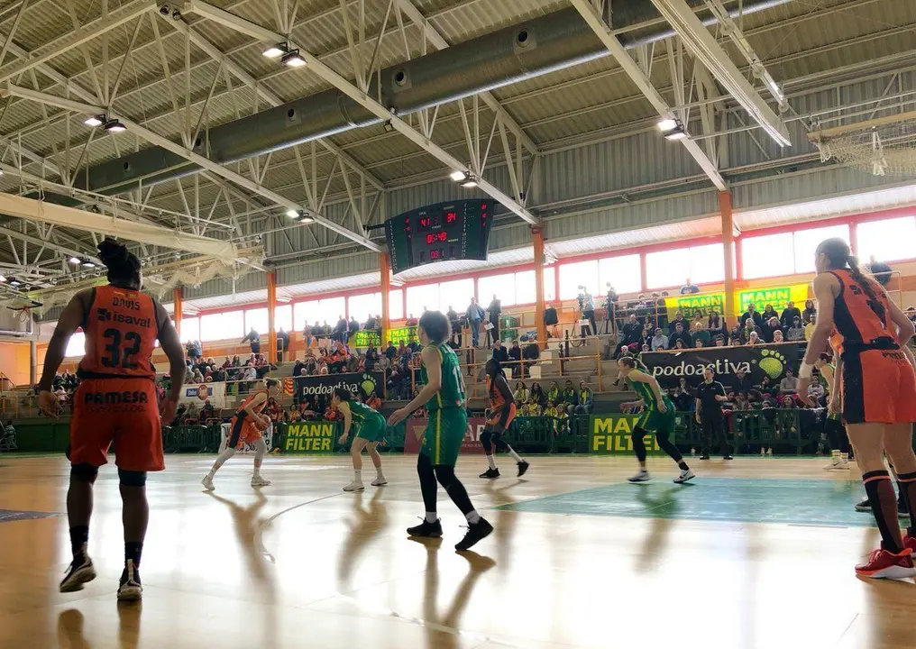 Momento del partido de esta ma&ntilde;ana. Foto: Mann Filter Casablanca