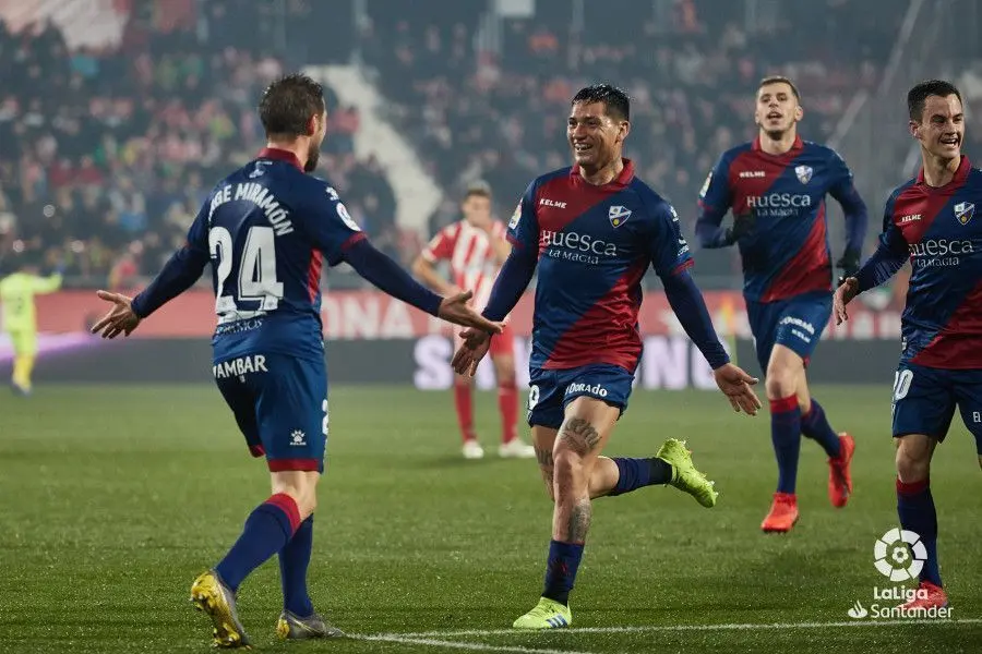 El Huesca va a seguir peleando hasta el final | Foto: LaLiga