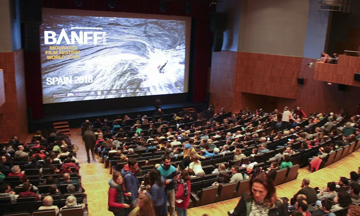 El &uacute;ltimo Mountain Film Festival. | Foto: BANFF