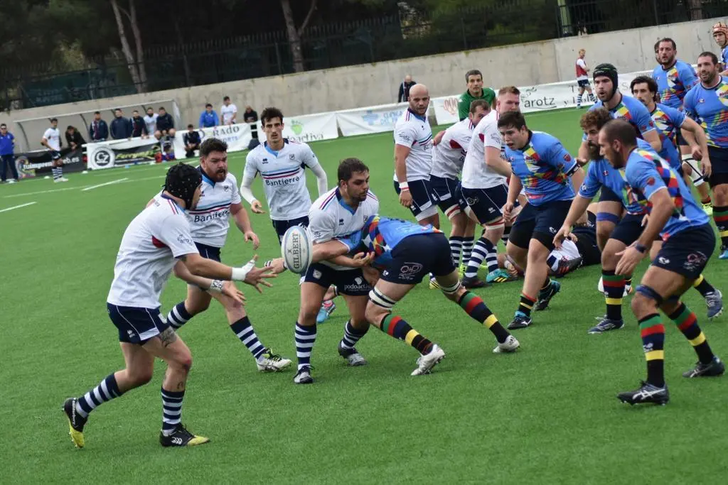 Imagen del partido de ida. Foto: Susana Soto