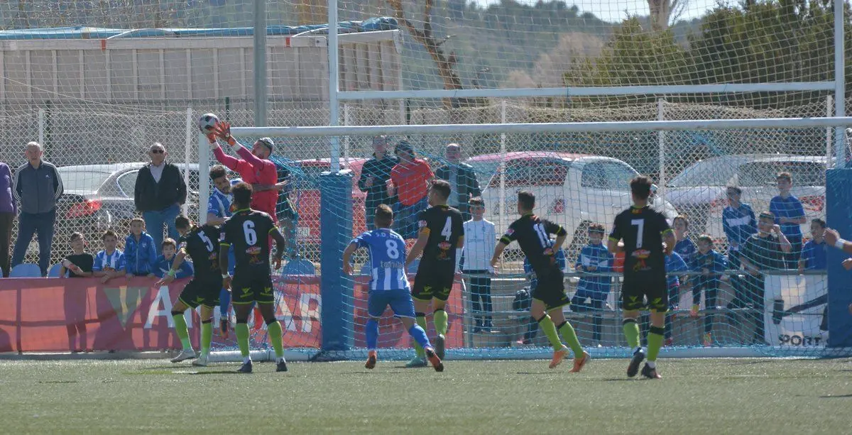 Teruel y Ejea empatan a cero. Foto: CD Teruel