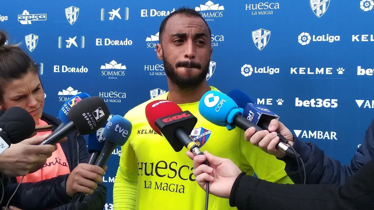 Akapo confirma su mejor&iacute;a tras el entrenamiento de hoy. Foto: SportArag&oacute;n