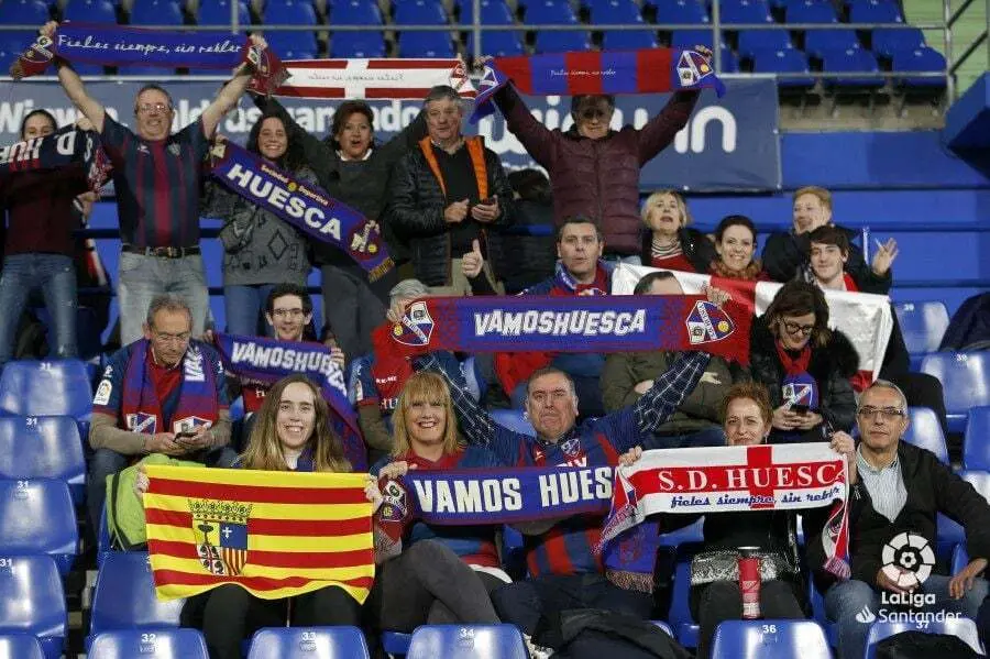 Imagen de azulgranas desplazados a Getafe en 2019 | Foto: LaLiga