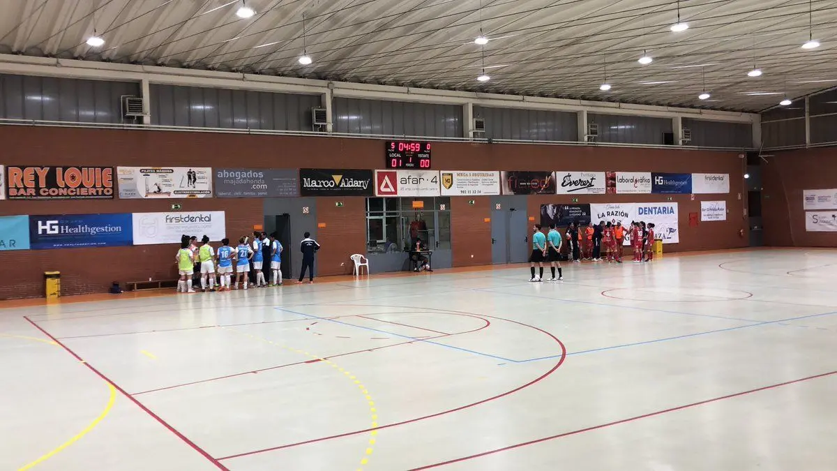 Tiempo muerto en la pista. Foto: Sala Zaragoza