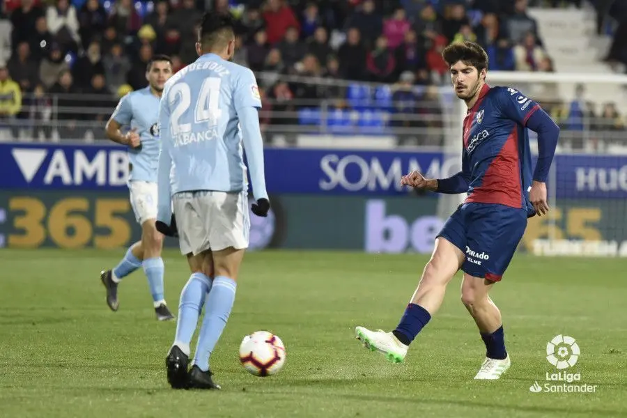 Melero volvi&oacute; a jugar frente al Celta despu&eacute;s de su lesi&oacute;n | Foto: LFP