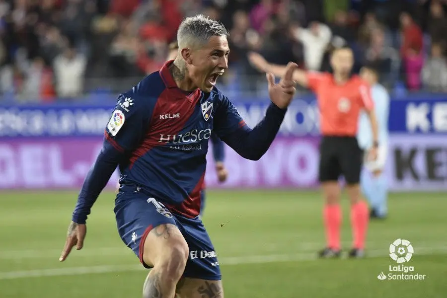Chimy &Aacute;vila dej&oacute; una serie de recuerdos inolvidables en El Alcoraz. Foto: La Liga