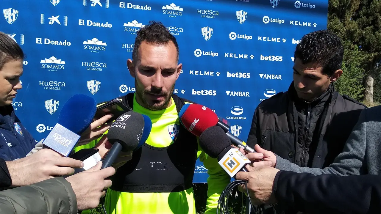 Ferreiro reconoce que el equipo est&aacute; "fastidiado". Foto: SportArag&oacute;n