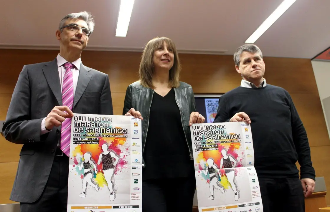 Presentaci&oacute;n del Medio Marat&oacute;n de Sabi&ntilde;&aacute;nigo en la DPH. Foto: DPH