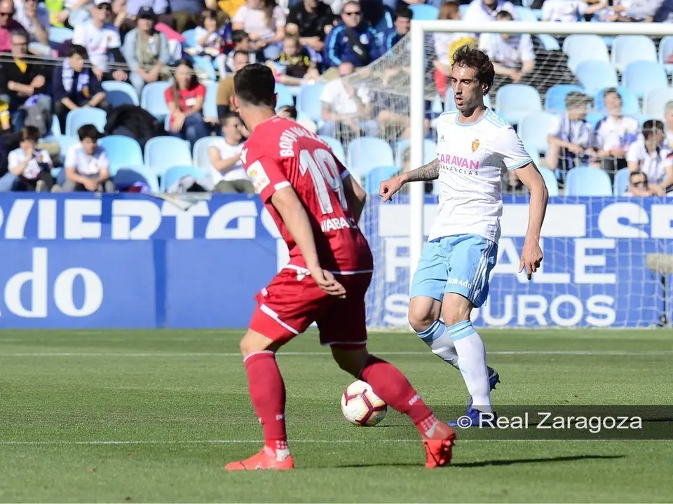 I&ntilde;igo Eguaras ser&aacute; titular ante el Deportivo de la Coru&ntilde;a | Foto: Real Zaragoza