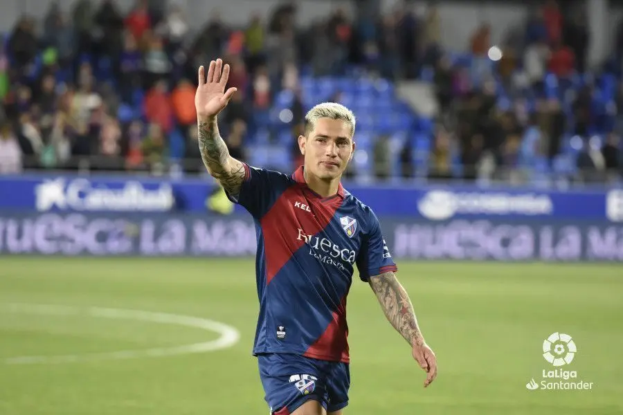 'Chimy' se desped&iacute;a de la afici&oacute;n con l&aacute;grimas en los ojos | Foto: LaLiga