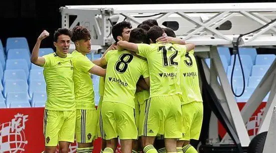 Mej&iacute;a ha jugado esta temporada en el Real Zaragoza juvenil. Foto: Real Zaragoza