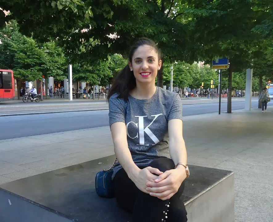 Bea Royo, durante una entrevista con este medio. Foto: SPORTARAGON