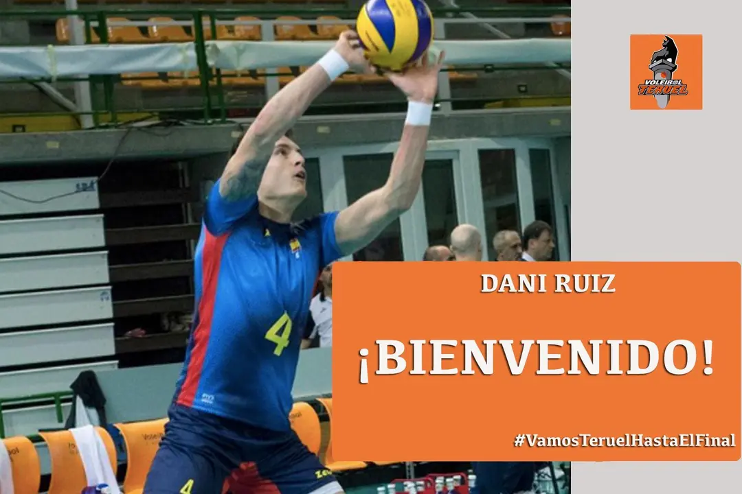 Dani Ruiz es la quinta incorporaci&oacute;n al CV Teruel para la temporada 2019/2020 |Foto: CV Teruel 