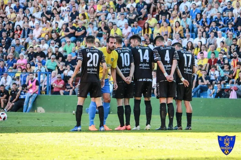 Partido entre Tarazona y Orihuela de la primera ronda de playoff de ascenso a Segunda B 