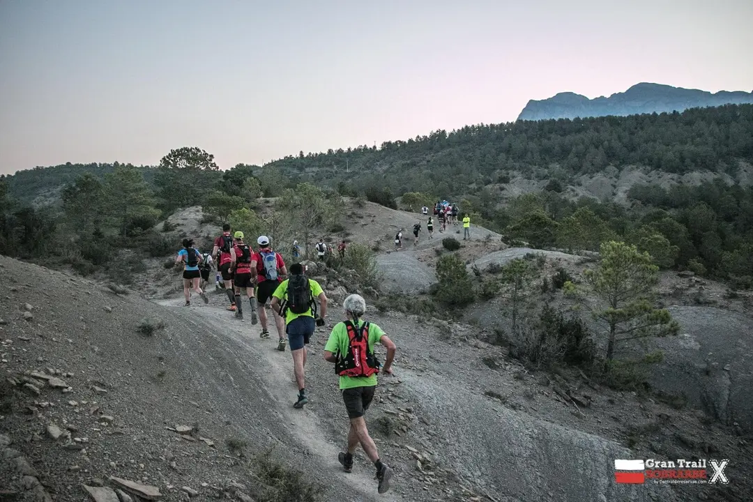 Participantes en una edici&oacute;n anterior del Gran Trail Sobrarbe. Foto: GT Sobrarbe