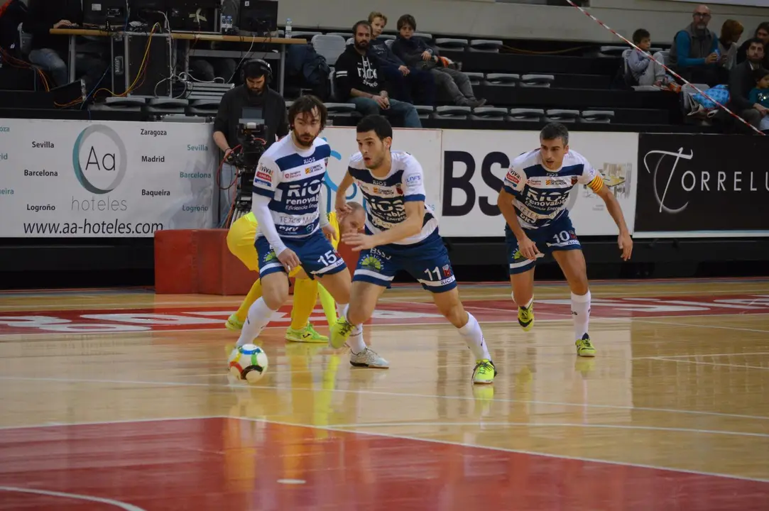 Pablo Trasobares, en la imagen, regresa al F&uacute;tbol Emotion Zaragoza. Foto: Pedro Luis Serrano