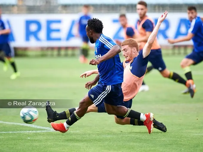 Real Zaragoza y Deportivo Arag&oacute;n han jugado en la Ciudad Deportiva. Foto: Real Zaragoza
