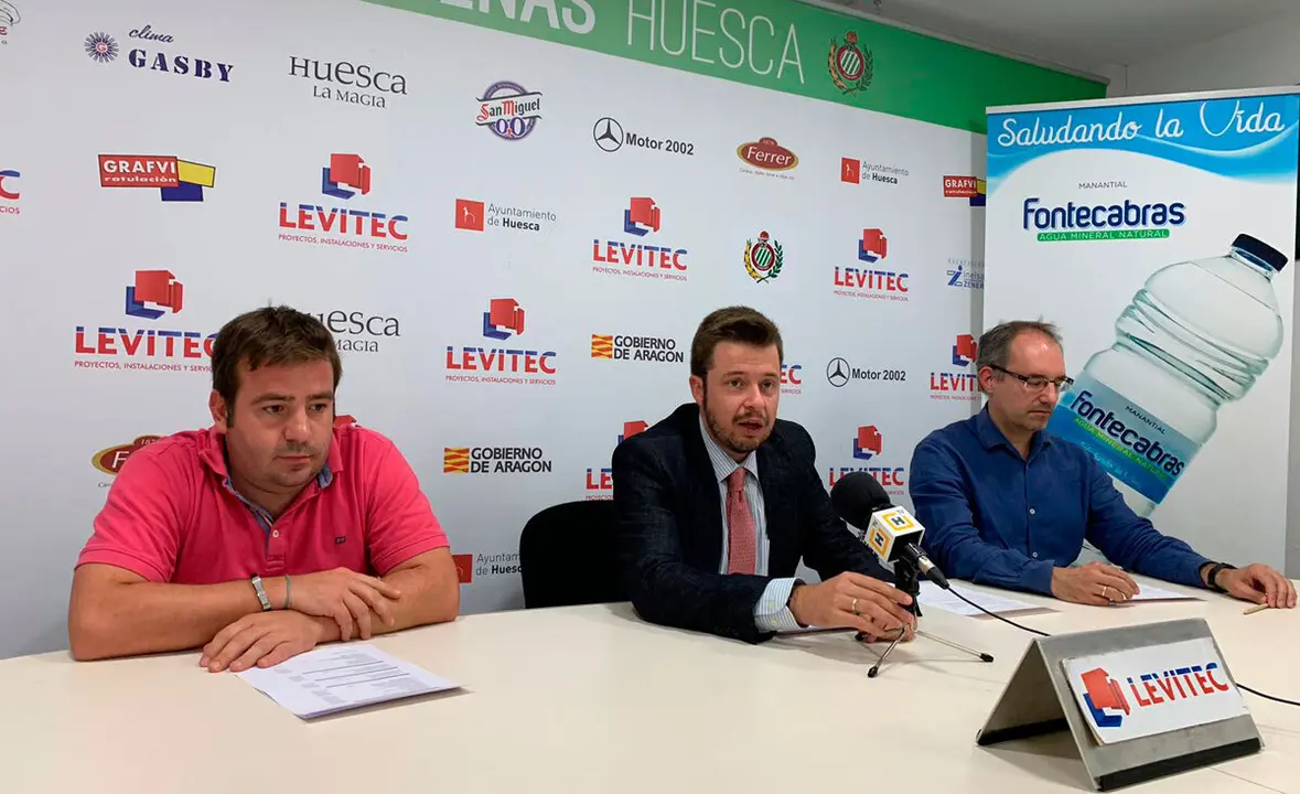 De izquierda a derecha, Nacho Rivas, Antonio Or&uacute;s y Fernando Avellanas | Foto: CBPHuesca