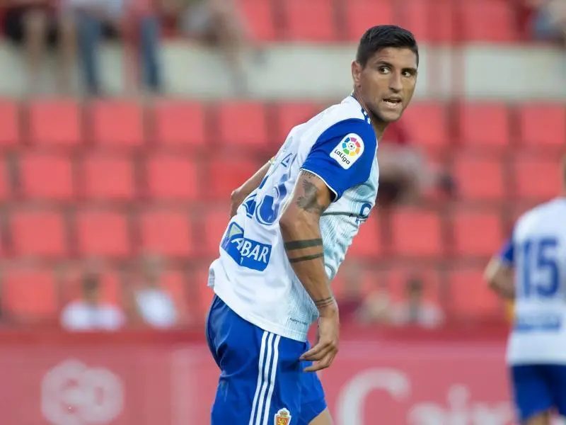 Grippo durante un partido | Foto: Real Zaragoza