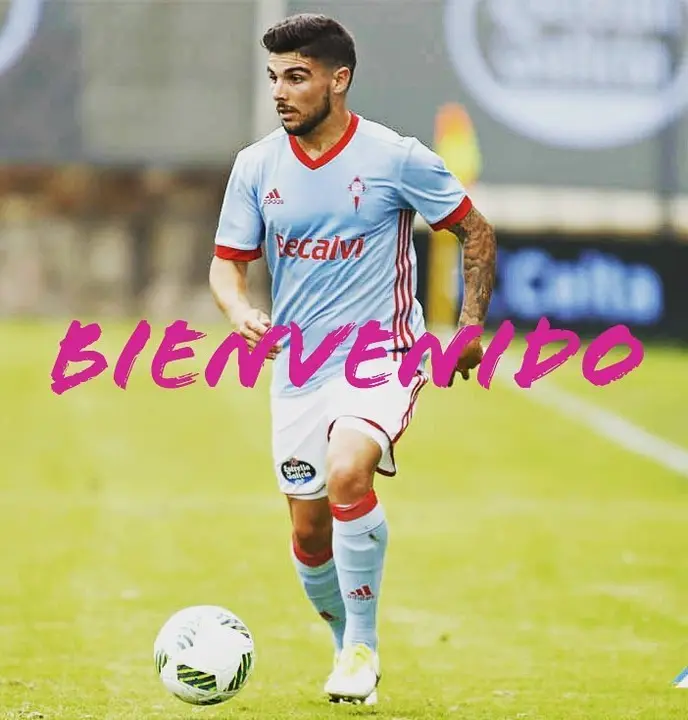 Borja Pe&ntilde;a en el equip&oacute; donde se form&oacute;, el Celta de Vigo./ Foto: CD Teruel 
