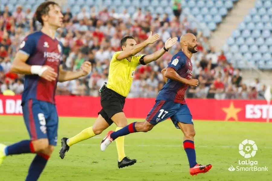 Mikel Rico en el partido frente al Almer&iacute;a | Foto: LaLiga