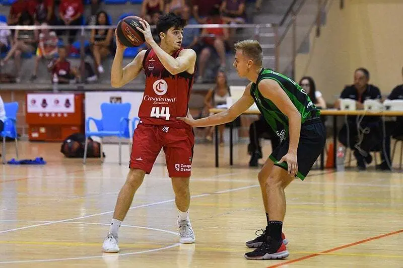 El canterano Javier Garc&iacute;a. Foto: Casademont Zaragoza
