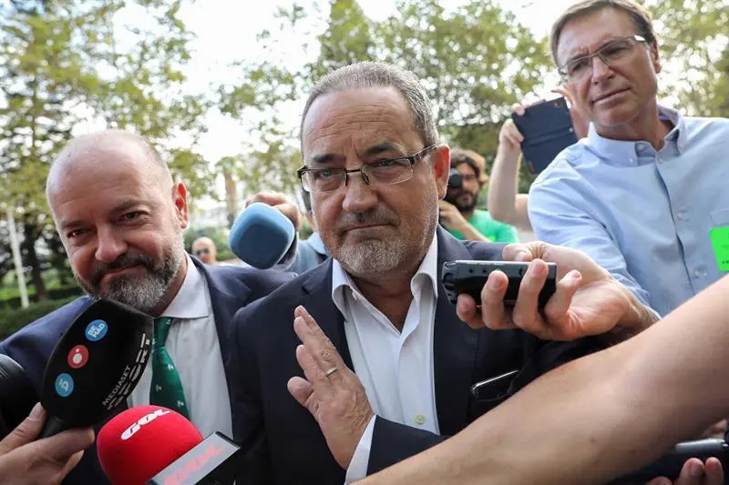 Agapito Iglesias ha vuelto a los Juzgados. Foto: EFE