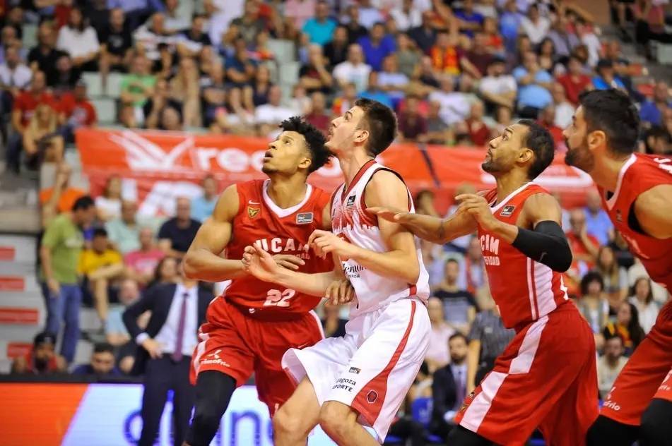 Brussino, en el partido en Murcia. Foto: J. Bernal