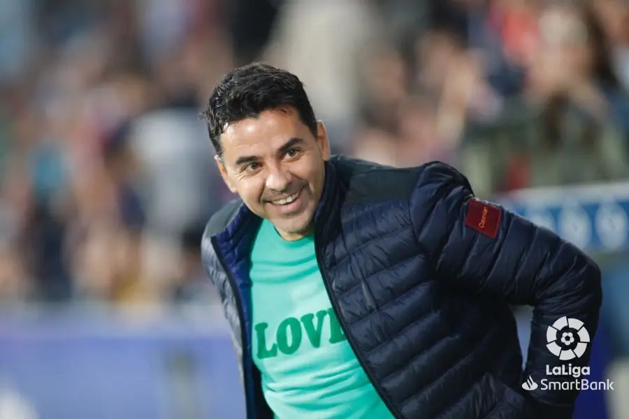 M&iacute;chel, entrenador de la SD Huesca, en una imagen de archivo. | Foto: LFP