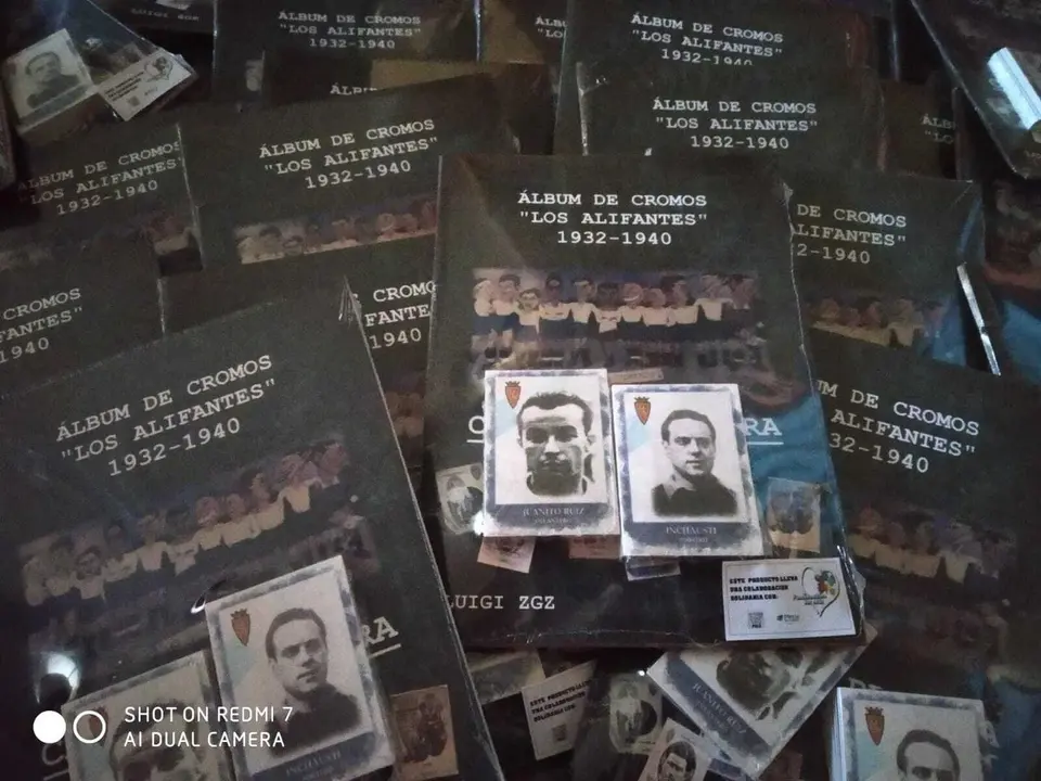 La PZ La Convivencia edita un &aacute;lbum de cromos dedicado a Los Alifantes