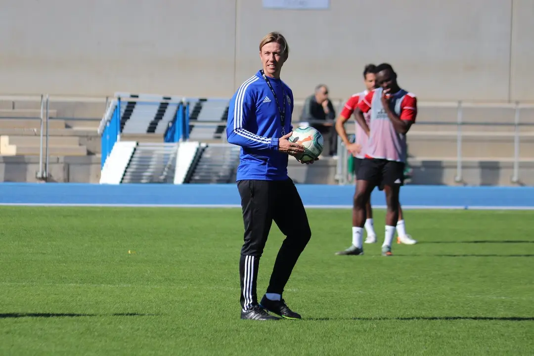Guti, nuevo entrenador del Almer&iacute;a. Foto: UD Almer&iacute;a