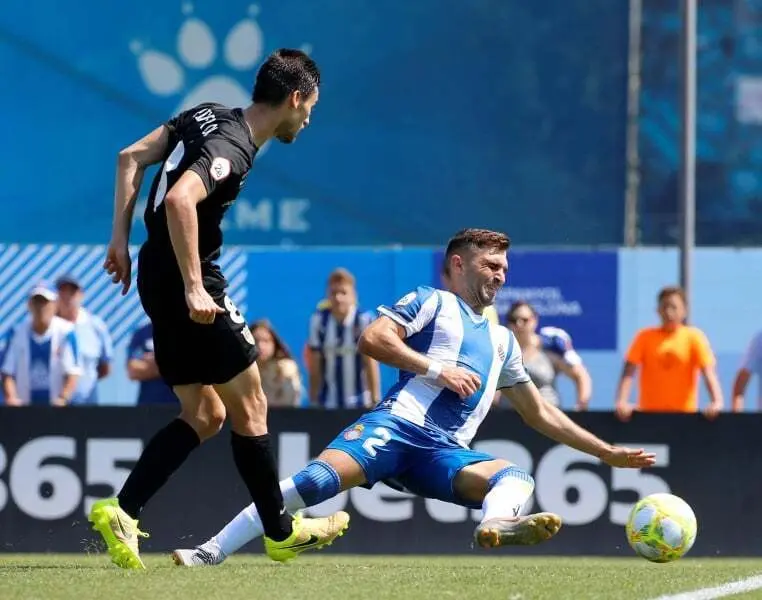 El Ejea pierde por 3 a 1 ante el Espanyol. Foto: RCD Espanyol