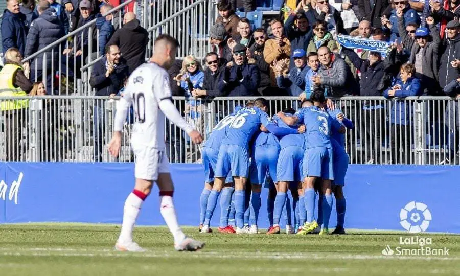 Partido entre Fuenlabrada y Huesca de la primera vuelta | Foto: LaLiga