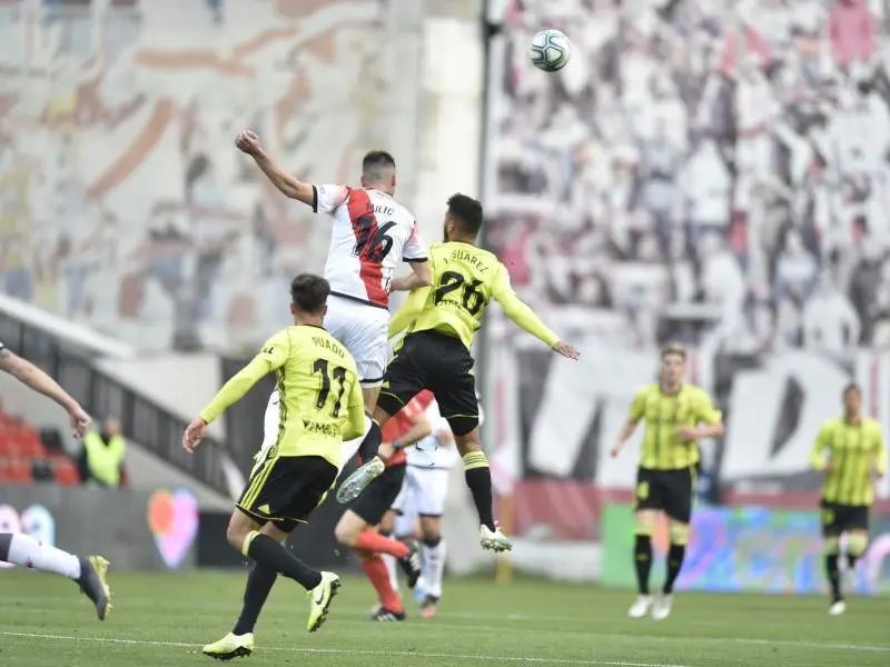 El Real Zaragoza consigui&oacute; los tres puntos en Vallecas. Foto: Real Zaragoza