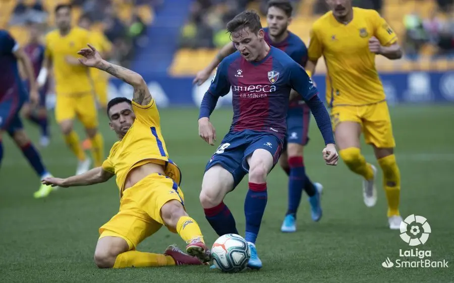 Sergio G&oacute;mez, en el partido ante el Alcorc&oacute;n. | Foto: LaLiga