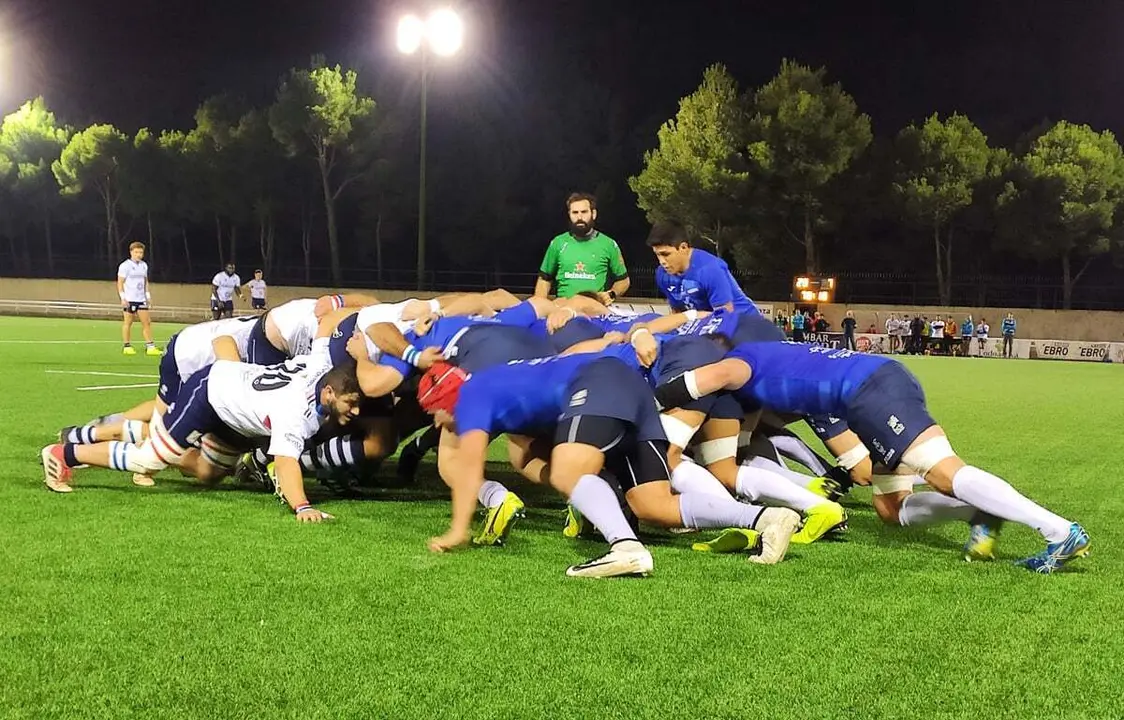Imagen durante el choque entre el USJ F&eacute;nix y La Vila | Foto: USJ F&eacute;nix