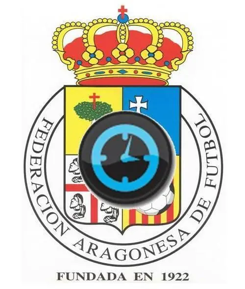 El Morata-Montecarlo pertenece al grupo 2 de Regional Preferente. Foto: Logotipo de la Federaci&oacute;n Aragonesa de F&uacute;tbol
