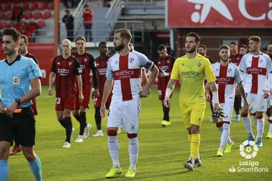 Pulido no podr&aacute; jugar por sanci&oacute;n este jueves en la visita del Mirand&eacute;s a Huesca. | Foto: LFP